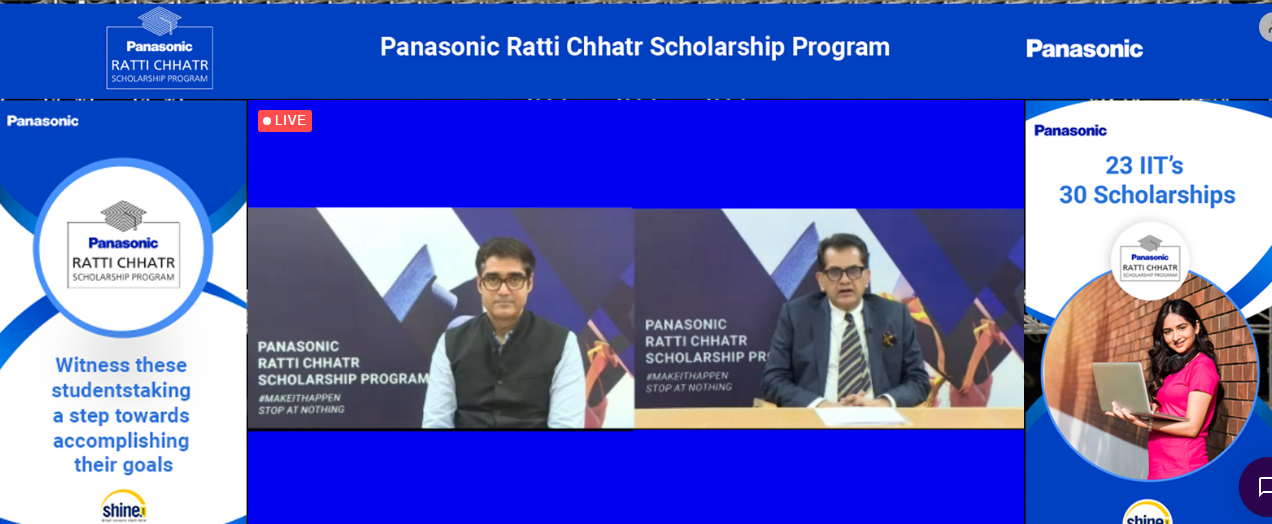 Panasonic India announces winners of the seventh edition of its flagship Ratti Chattr Scholarship Program